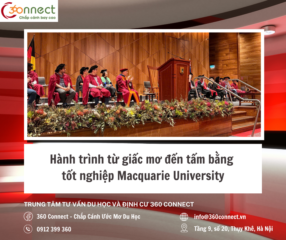 HÀNH TRÌNH RỰC RỠ TẠI MACQUARIE UNIVERSITY