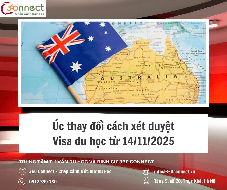 CẬP NHẬT CÁCH XÉT VISA DU HỌC MỚI TẠI ÚC