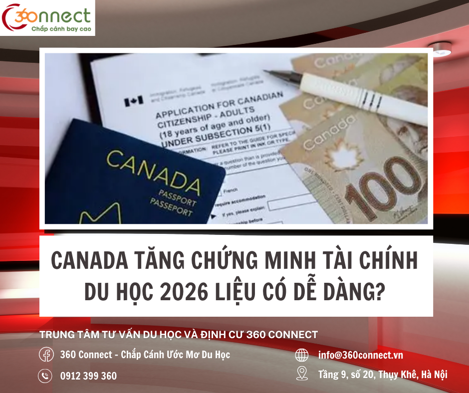 TÀI CHÍNH BAO NHIÊU ĐỂ DU HỌC CANADA 2026?