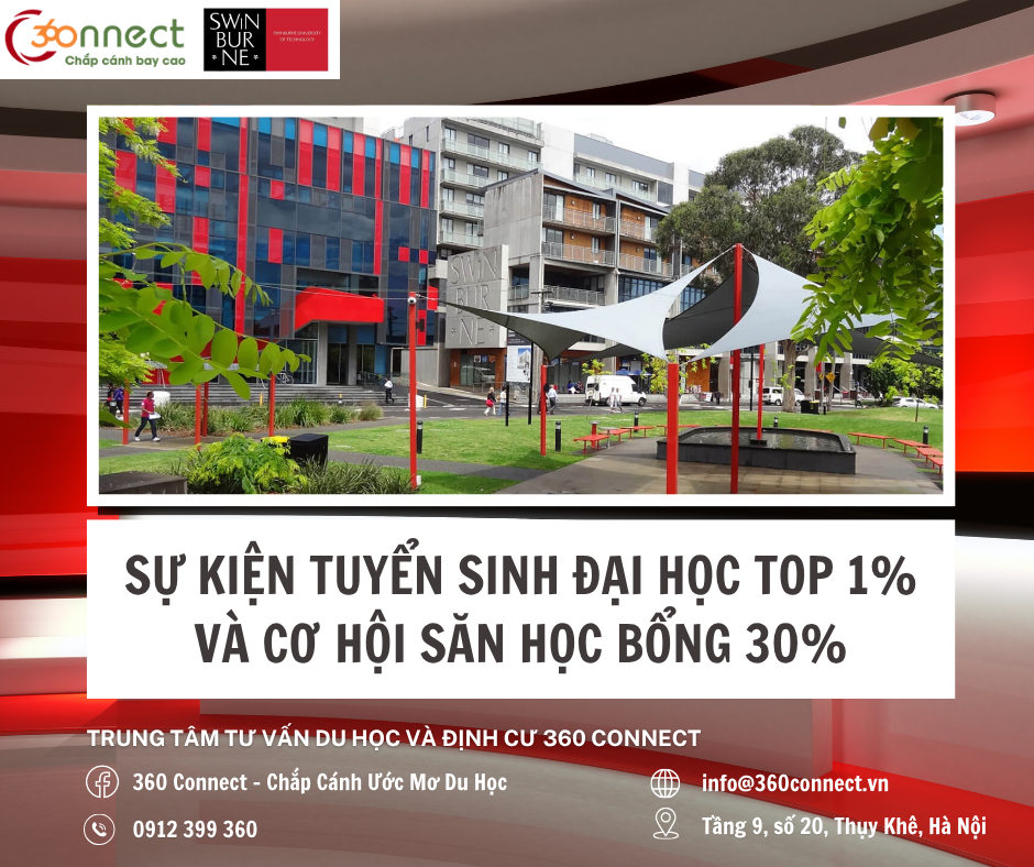 SỰ KIỆN TUYỂN SINH SWINBURNE UNIVERSITY OF TECHNOLOGY