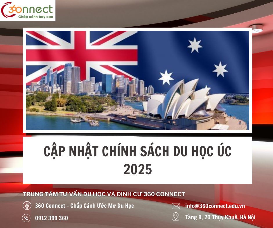 DU HỌC ÚC: THAY ĐỔI CHÍNH SÁCH VISA 2025