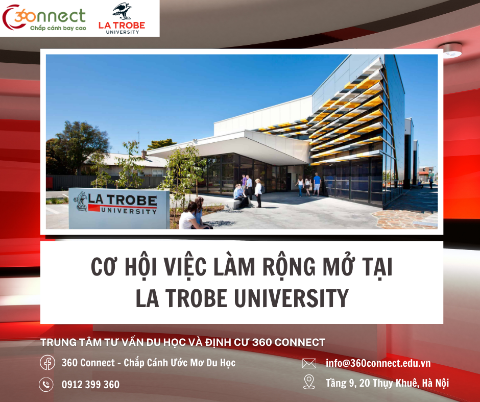 LA TROBE UNIVERSITY – CƠ HỘI NGHỀ NGHIỆP RỘNG MỞ