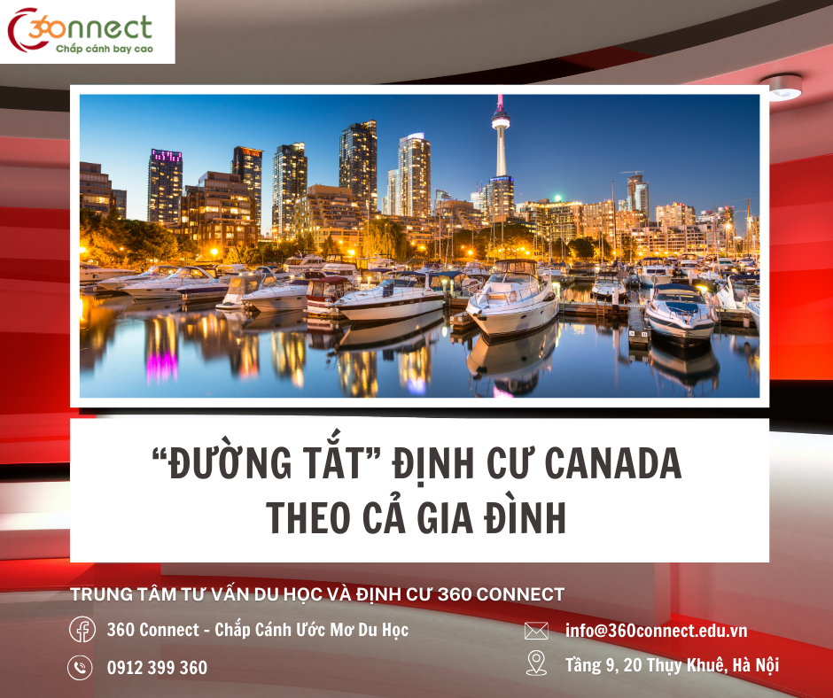 DU HỌC CANADA CÓ ĐƯỢC MANG THEO GIA ĐÌNH KHÔNG?