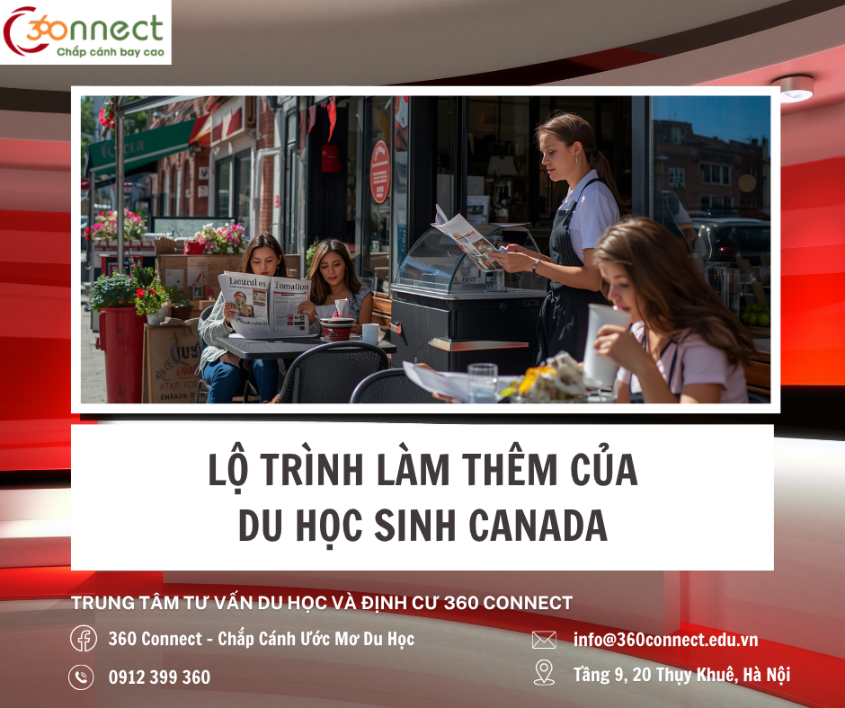 LỘ TRÌNH ĐI LÀM THÊM TẠI CANADA – DU HỌC SINH ĐỪNG BỎ LỠ!