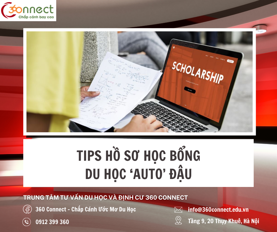 HỒ SƠ HỌC BỔNG DU HỌC ĐẸP ‘AUTO’ ĐẬU