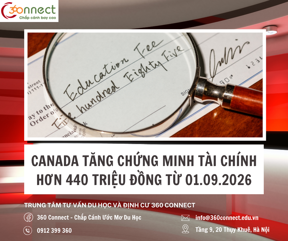 Canada Tăng Mức Chứng Minh Tài Chính Lên Tới 440 Triệu Đồng Từ 01.09.2026