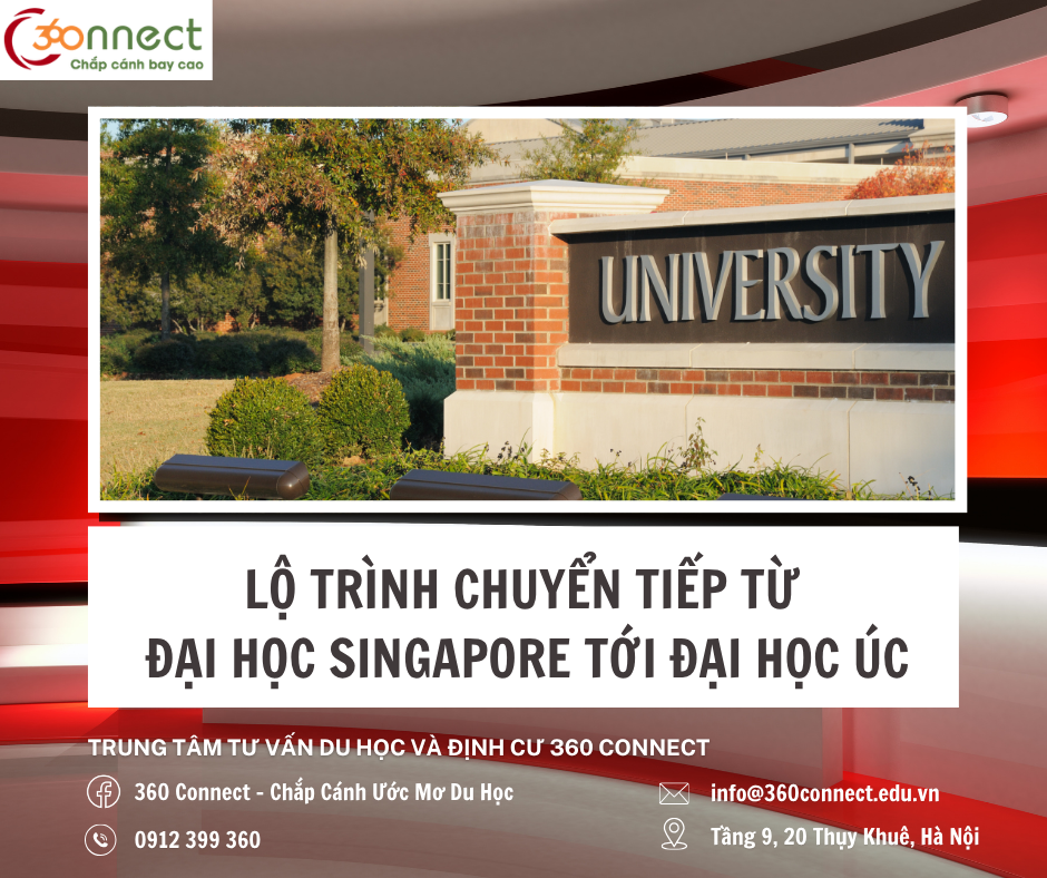 Du Học Singapore: Chương Trình Chuyển Tiếp Tới Đại Học Úc