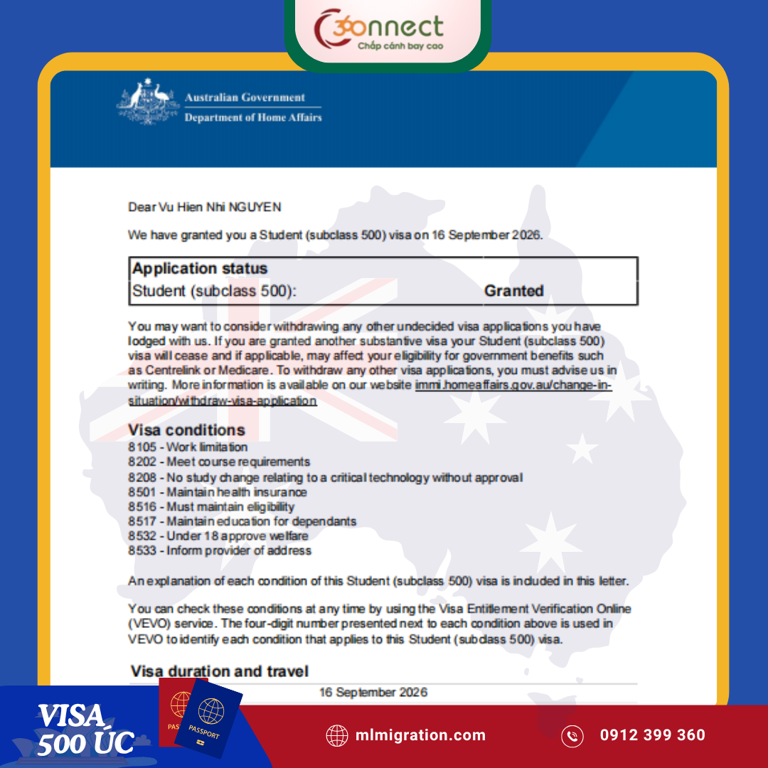 Nguyễn Vũ Hiền Nhi – Visa Gia Hạn Lần 3 Có Điều Gì Cần Lưu Ý